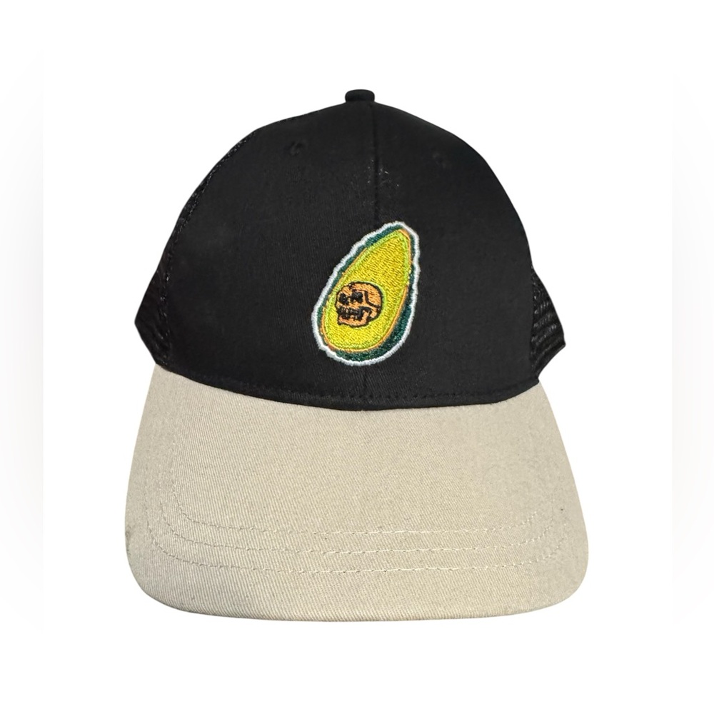 Black and Tan Avocado Patch trucker hat